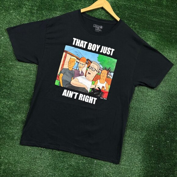 King of the Hill Hank Hill That Boy Ain't Right T-Shirt Size Large - Picture 3 of 4